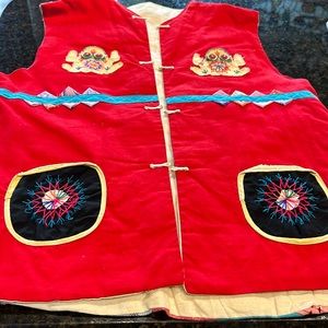 Chinese Vest Handmade VINTAGE